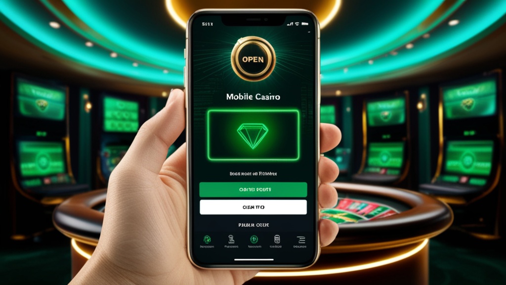 Mobiele casino-toegang via browser op smartphone